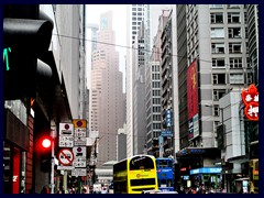 Hong Kong's Central district partly reminds of Manhattan.